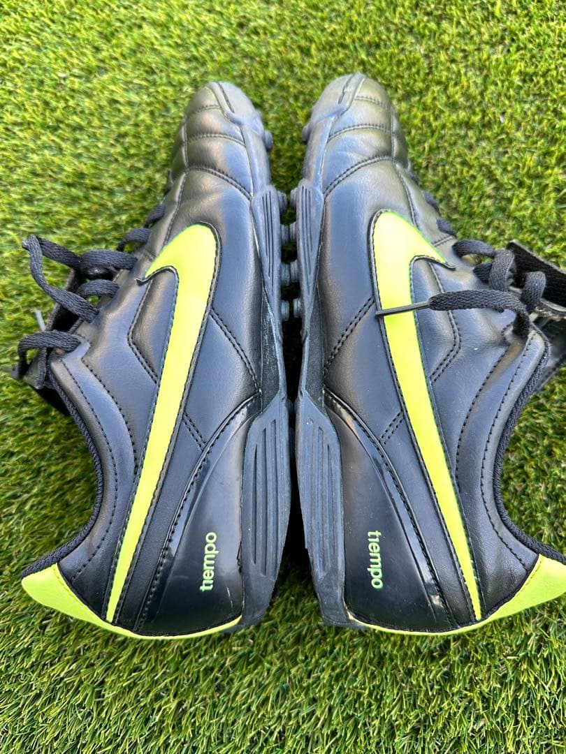 シューズ Nike Tiempo Natural II Volt Leather