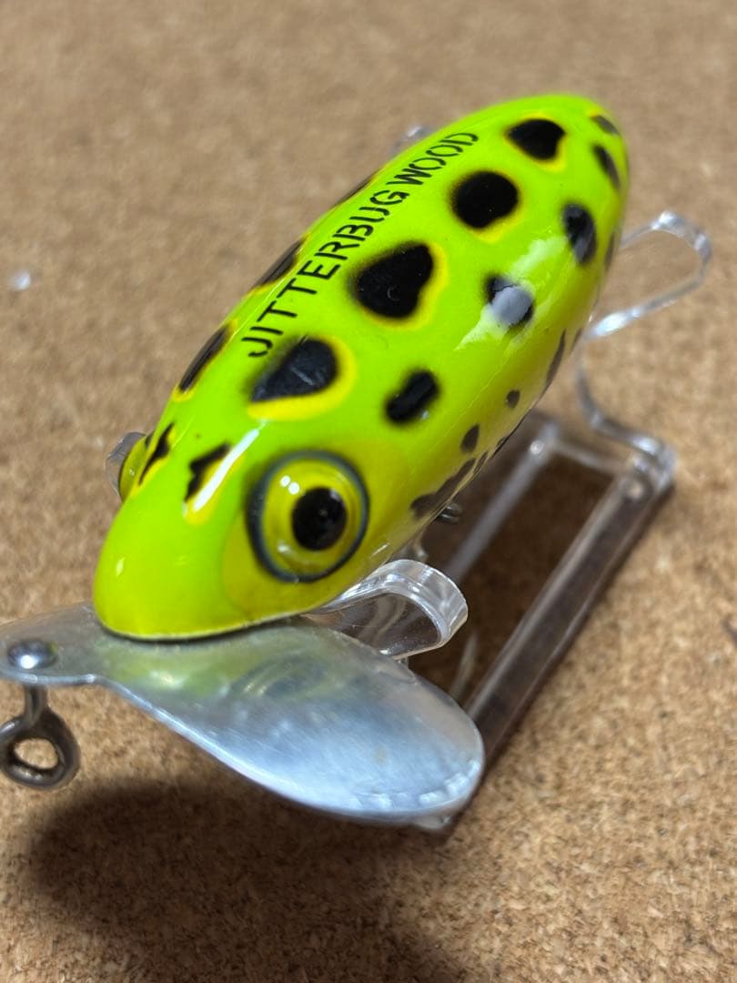 （オールドルアー）OLDジッターバグ　突目　オールドヘドン　ラッキー13 ウッド