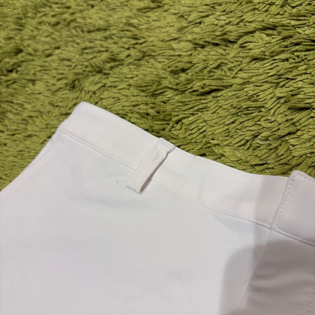 TaylorMade テーラーメイド レディースパンツ 裏起毛 ホワイト Ｌ