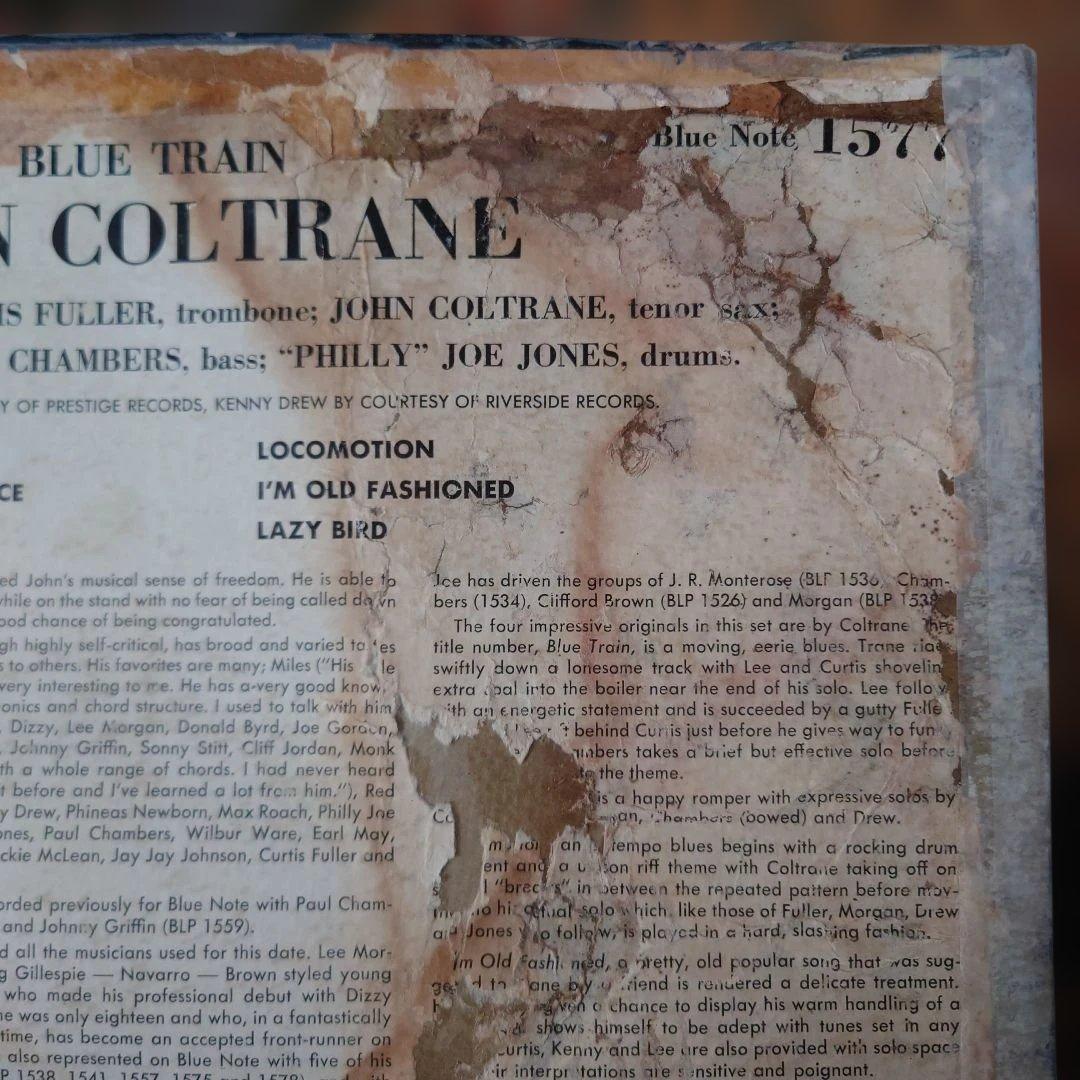 US初回盤ジョン・コルトレーン BLUE TRAIN