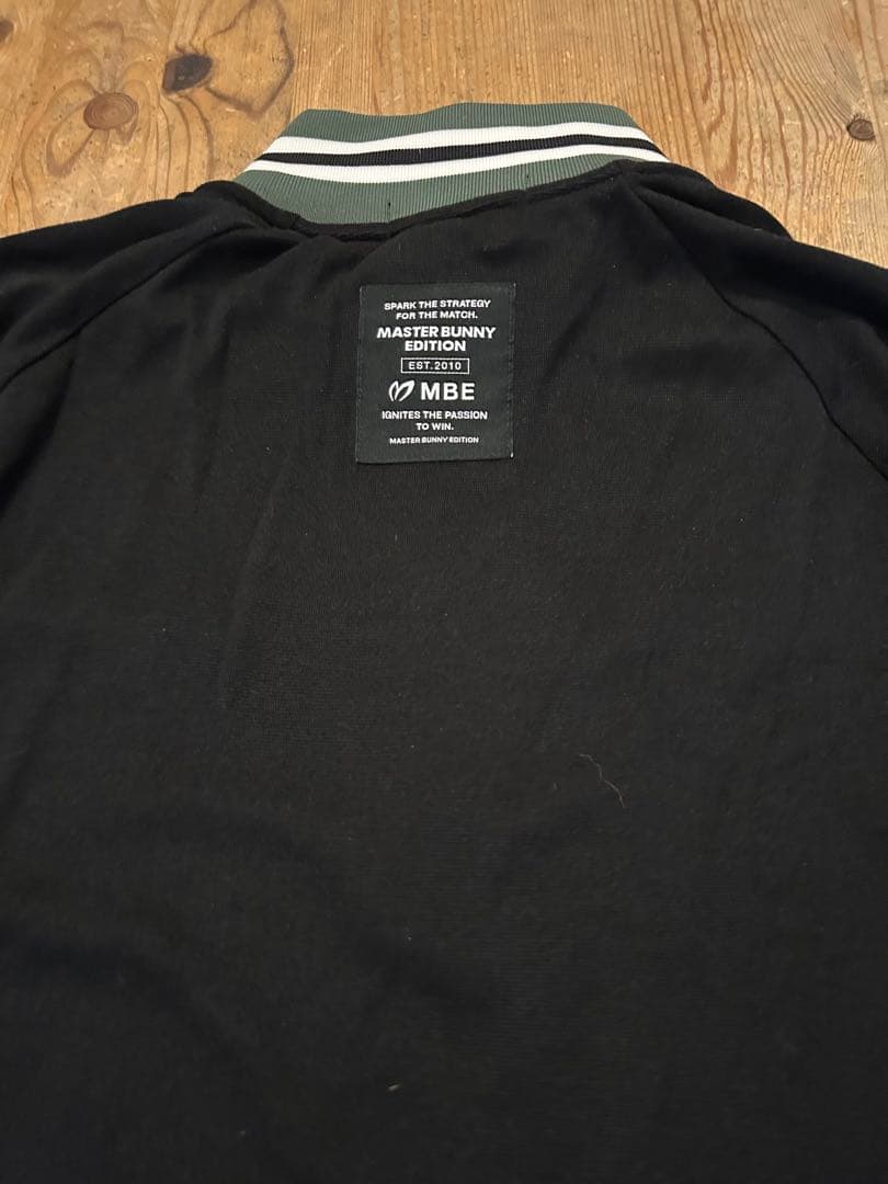 ■マスターバニー　メンズ　ジャンパー　ゴルフ　冬用　スウェット　Lサイズ　5 黒