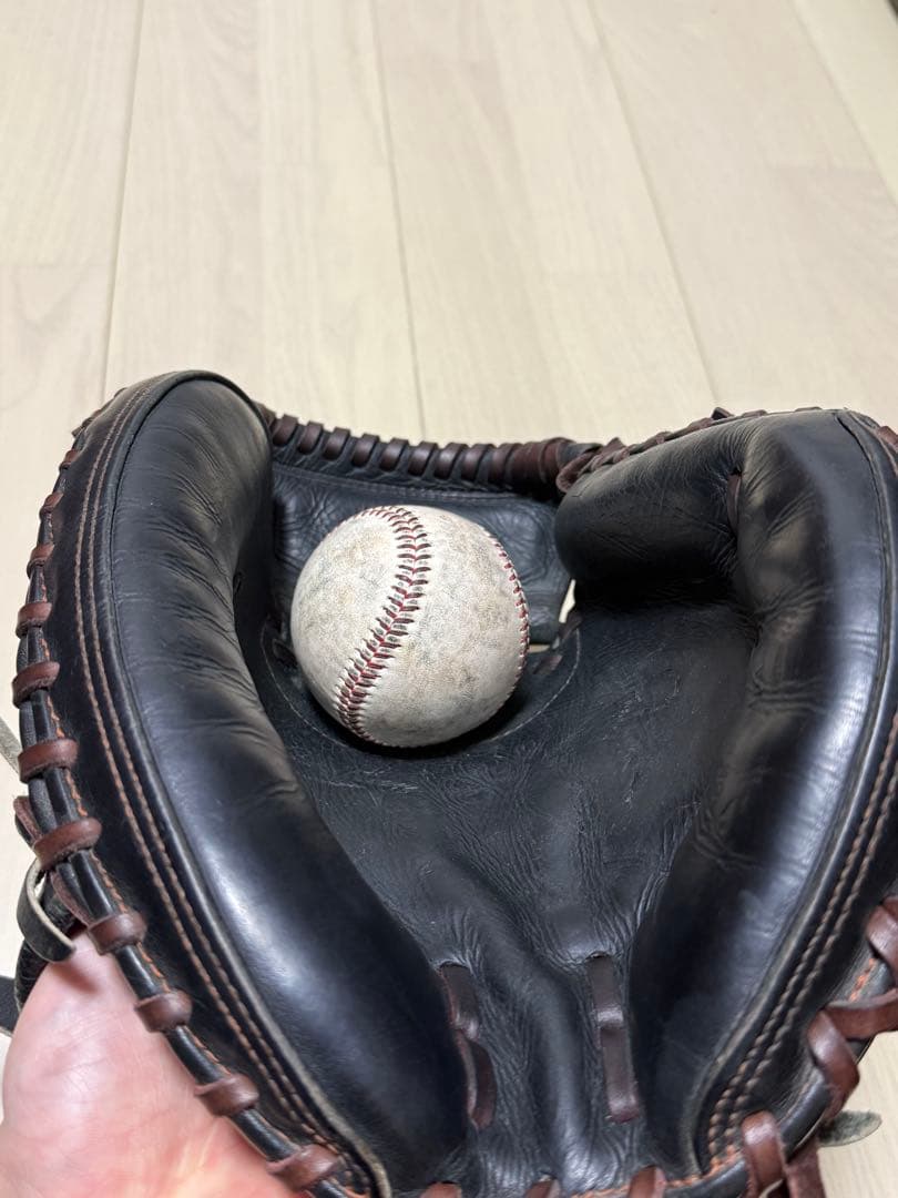 ハタケヤマ限定硬式キャッチャーミット甲斐モデル