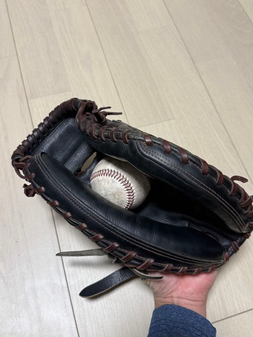 ハタケヤマ限定硬式キャッチャーミット甲斐モデル