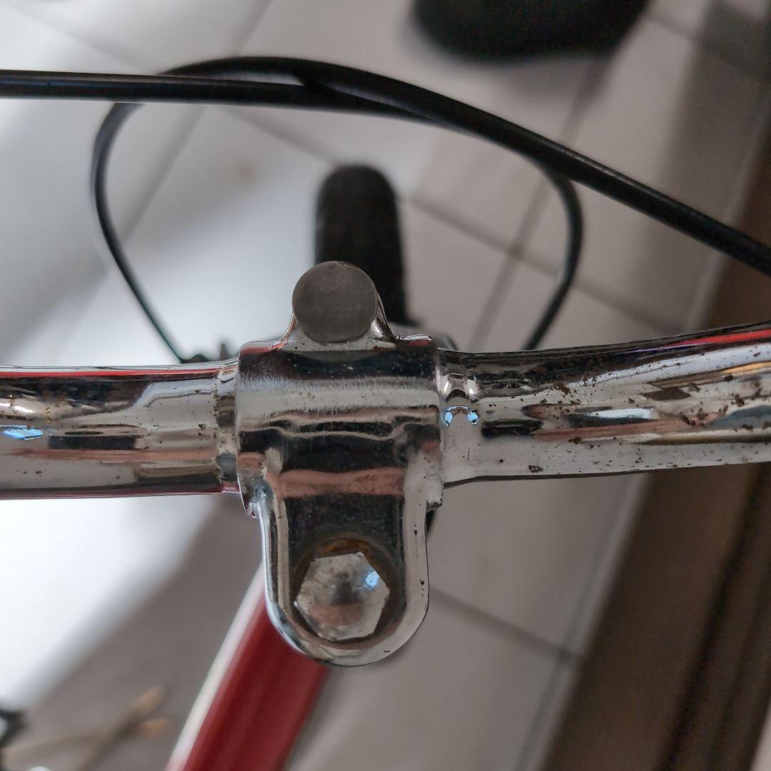 初代へんしんバイクhenshin bike キッズバイク　レッド　スタンド付き