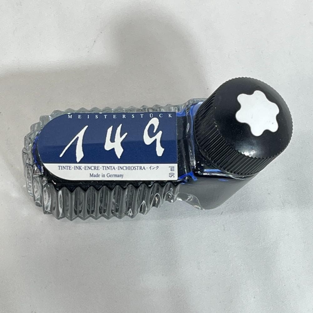 ◆モンブラン万年筆 18K F インク付き 029