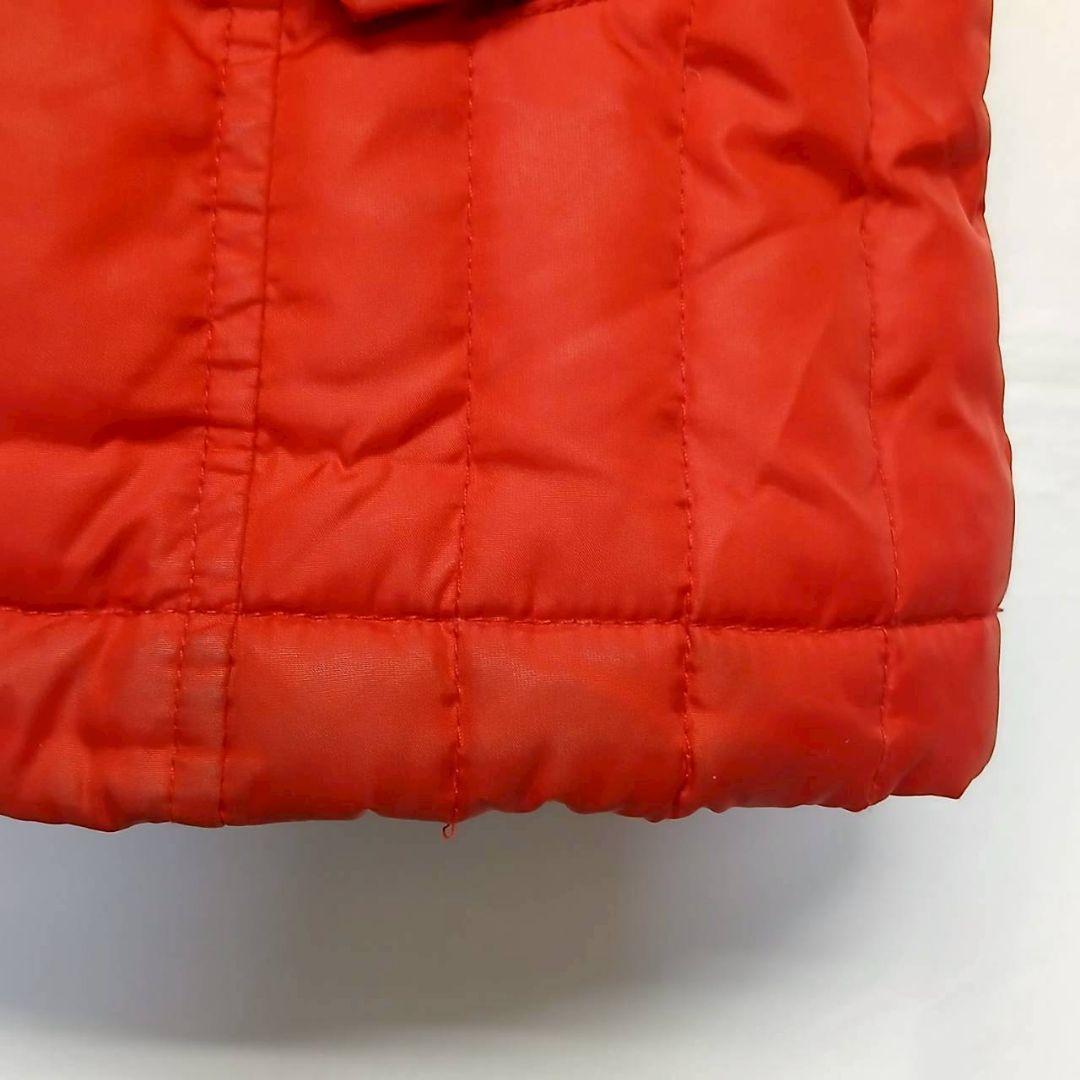 カステルバジャック ダウンベスト 赤 レッド 42 GOLF ロゴ L2448