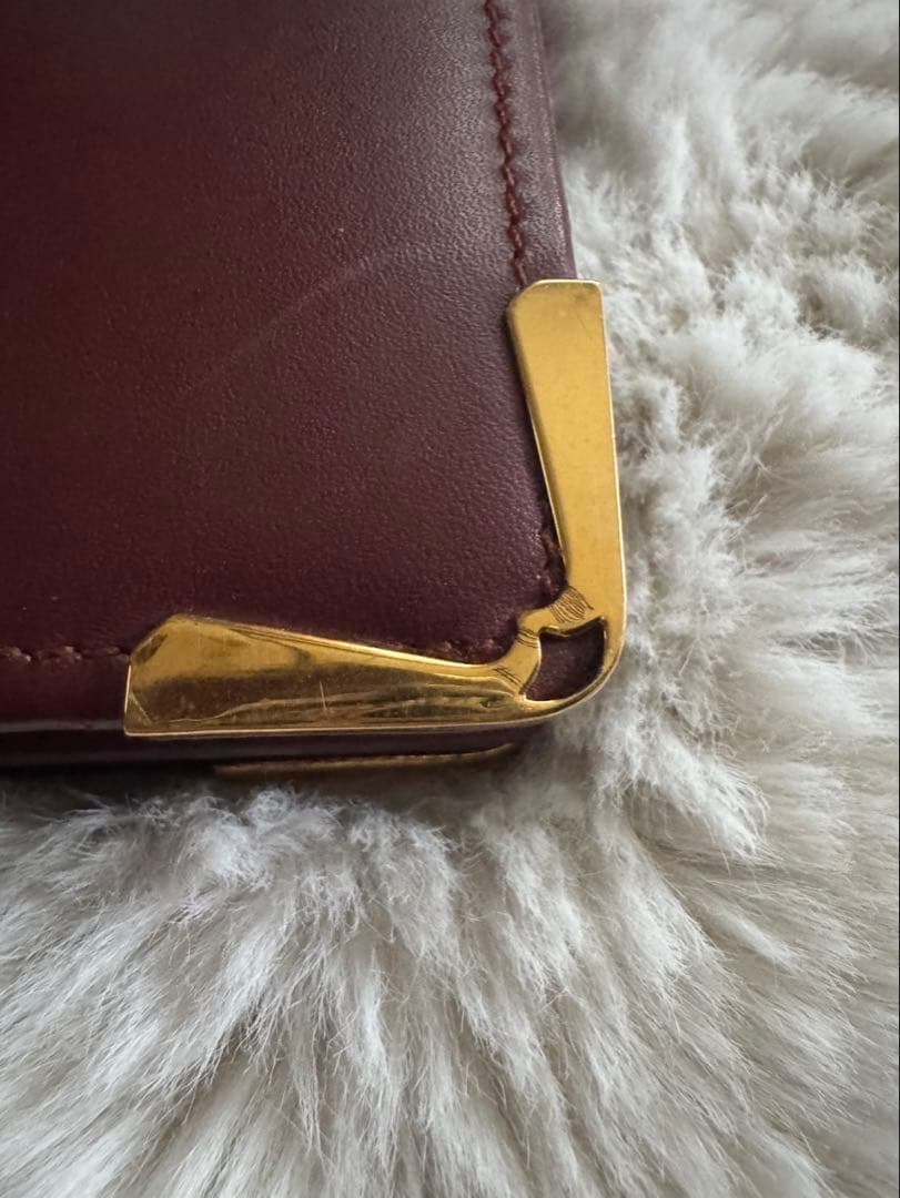 カルティエ　マストライン　ビジネスバッグ　ブリーフケース　Aレザー 書類ケース