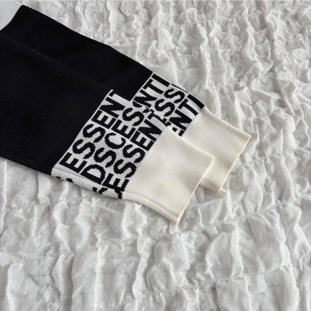 【美品】 ESSENTIAL ダブルスタンダード ロゴジップアップパーカー