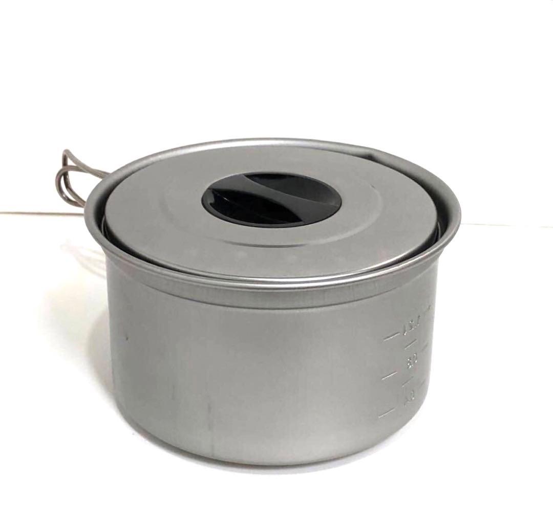 UNIFLAME 山クッカー3点セット　ライスクッカー　アウトドア　キャンプ