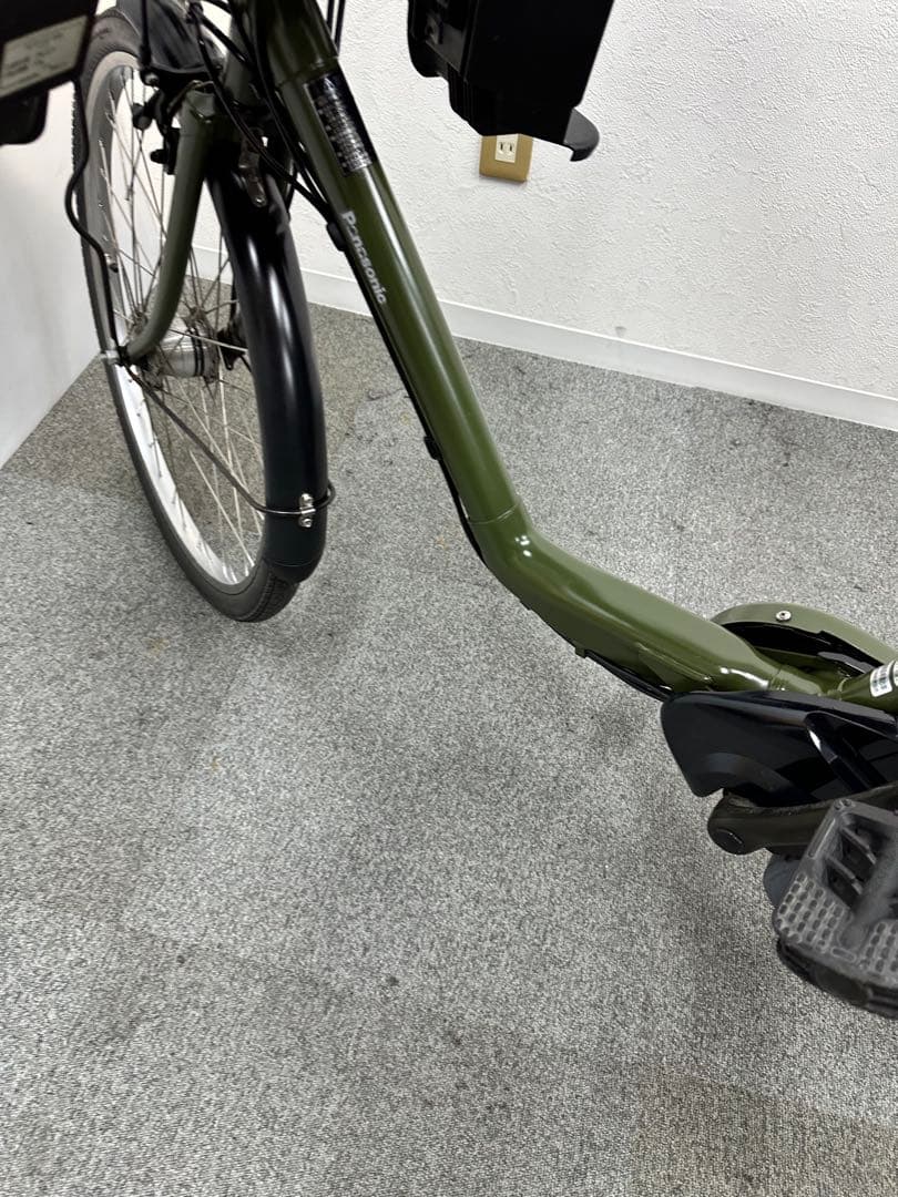 3人乗り電動アシスト自転車　パナソニック製　22インチ子供乗せシート付き　買い得