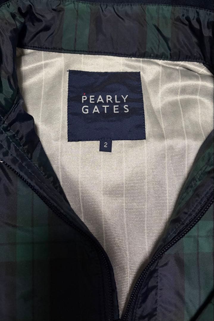 PEARLY GATES チェック柄ジャケット