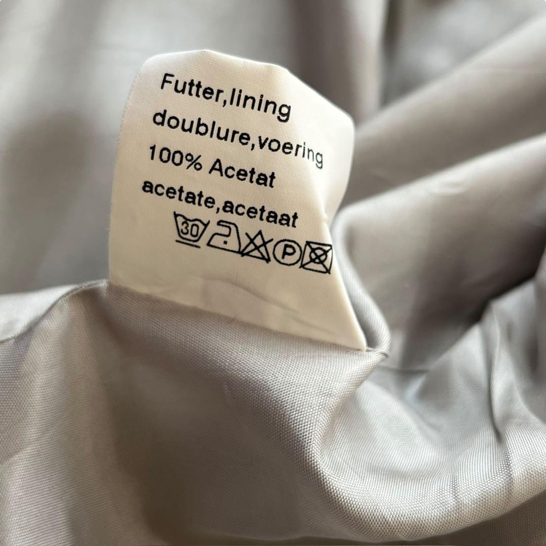 チャイナジャケット　チャイナボタン　ベロア　メタルボタン　vintage 黒