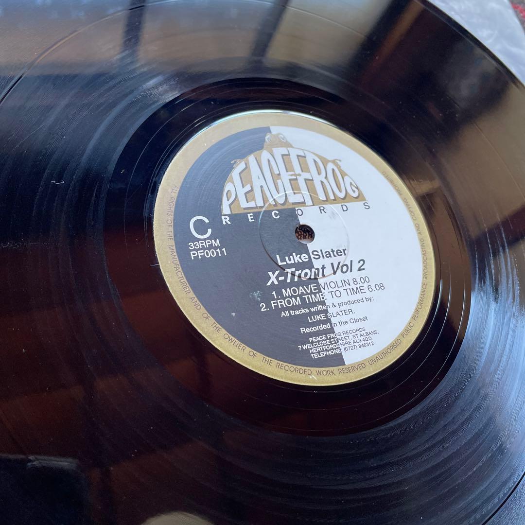 LUKE SLATER ルークスレーター 　X-TRONT vol.2　レコード