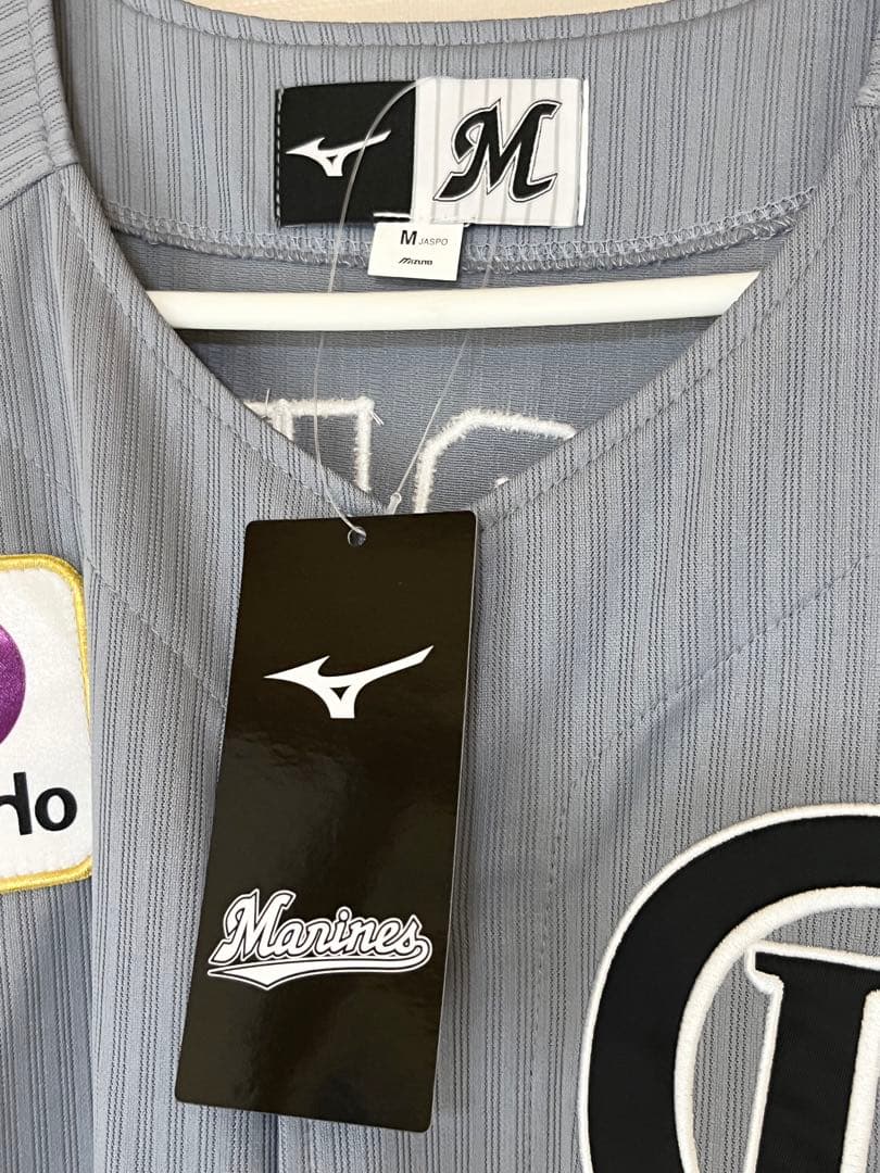 ロッテ 安田尚憲 CLMユニフォーム 2022 Mサイズ 30周年ワッペン