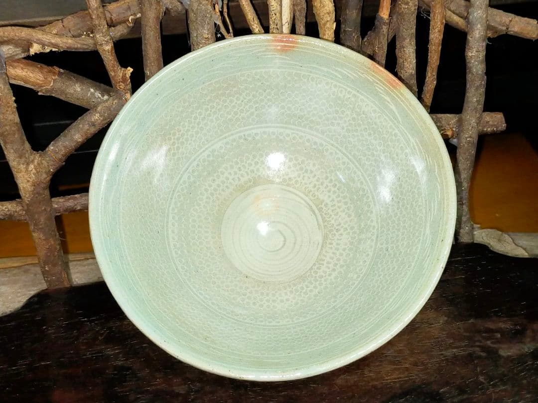 3点まとめて♥韓国♥　人間国宝　♥　青坡窯　李殷九　茶碗　桐箱付き　茶道具