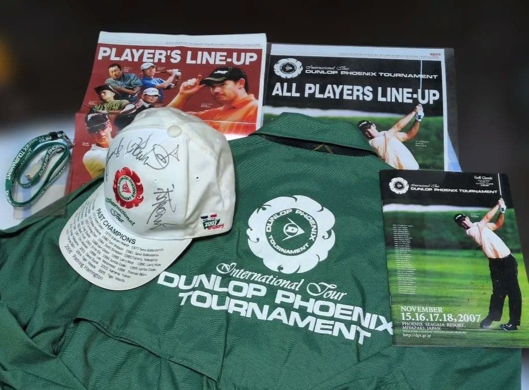 2007年 ダンロップゴルフツアー キャップ ブルゾン ゴルフクラシック別冊
