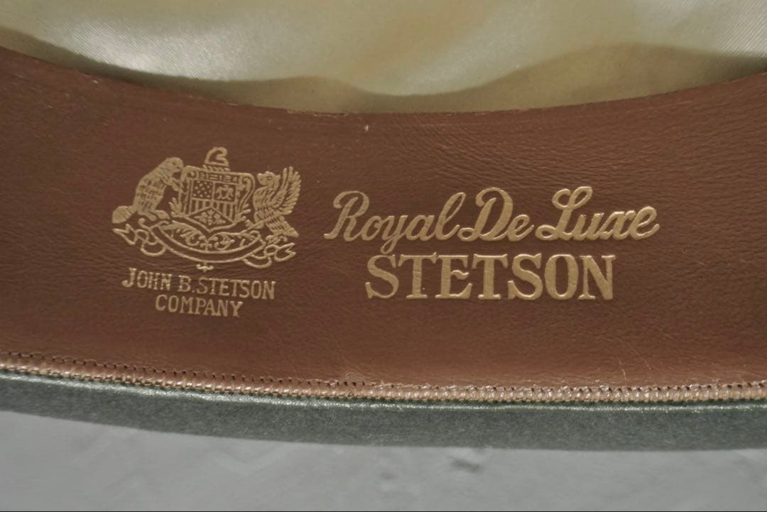 帽子 50s Vintage STETSON Stetsonian 1/4 58cm