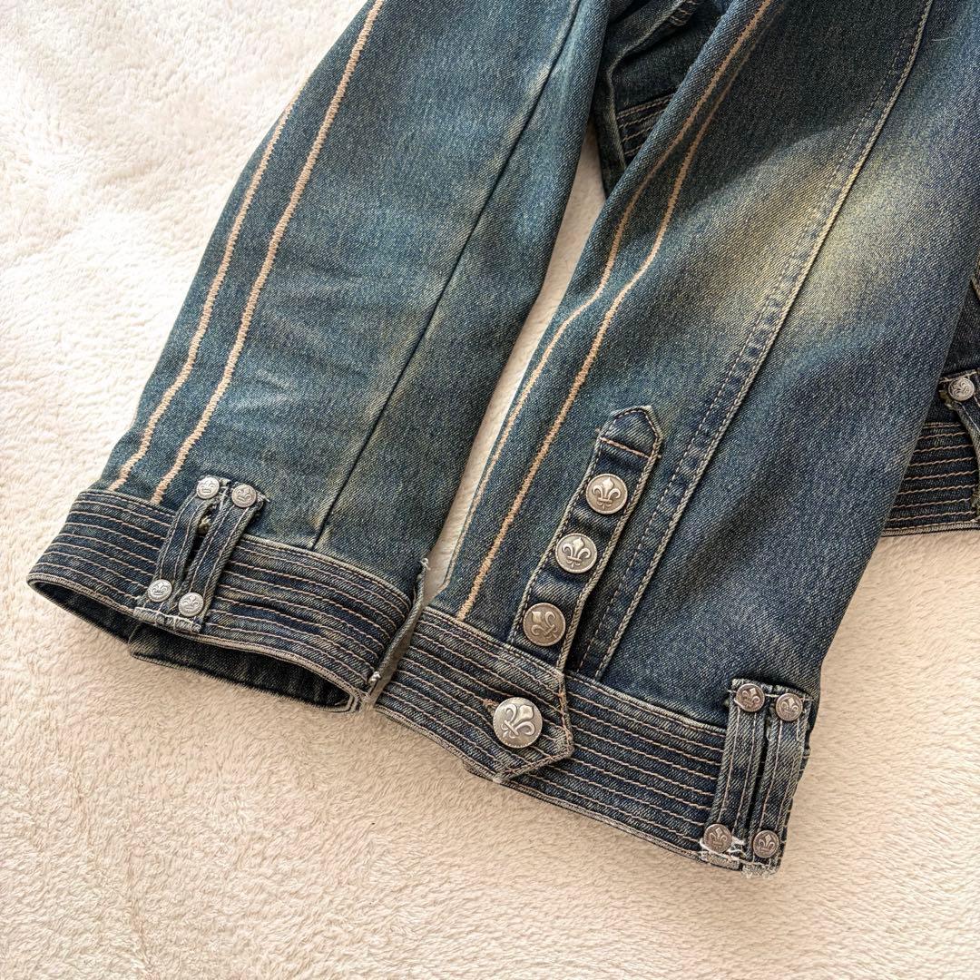 Ozz Angelo オッズアンジェロ デニムジャケット ゴシックロリータ