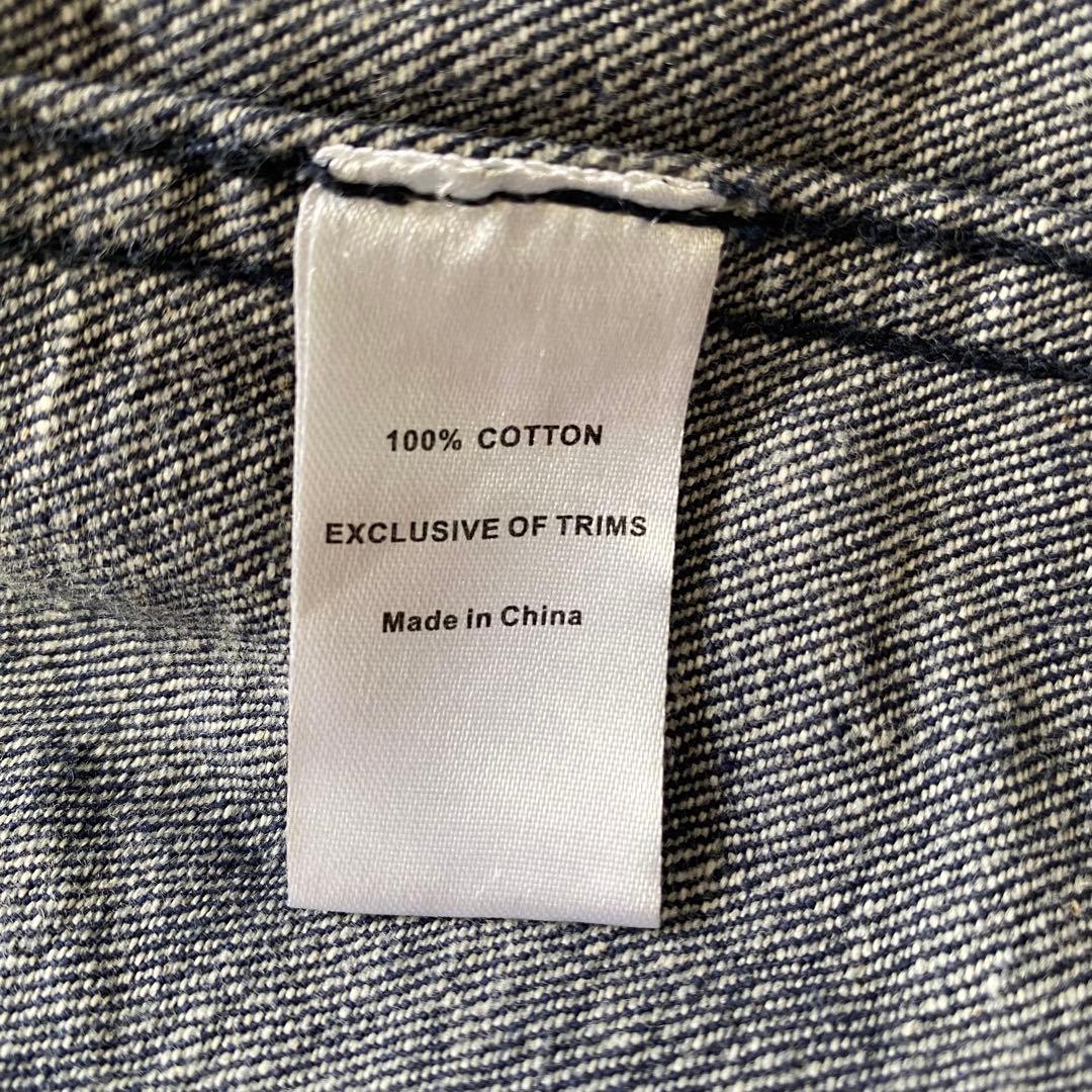 Nigel Cabourn ライブロ デニムジャケット インディゴ ペイント