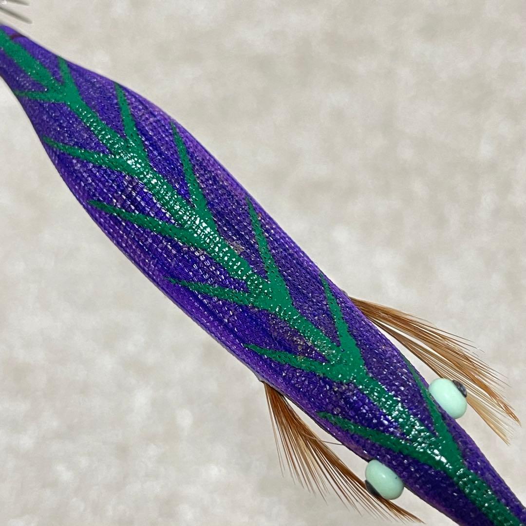 ハヤシ　餌木猿　 3.5号 エギ 紫式　ムラムラパープル　2本セット