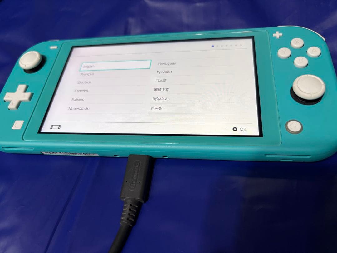 （訳あり）Nintendo Switch Lite ターコイズ 本体