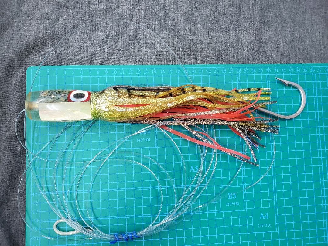 トローリングヘッド ケースセット トローリングルアー カジキ 4個セット