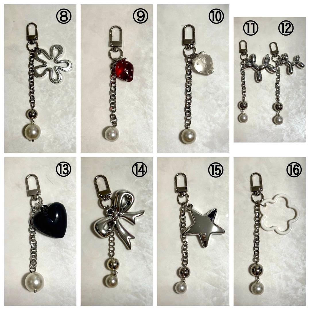 ✨ピゾ✨A6 アクリルレジンバインダー　リング付き×2、チャ－ム×2