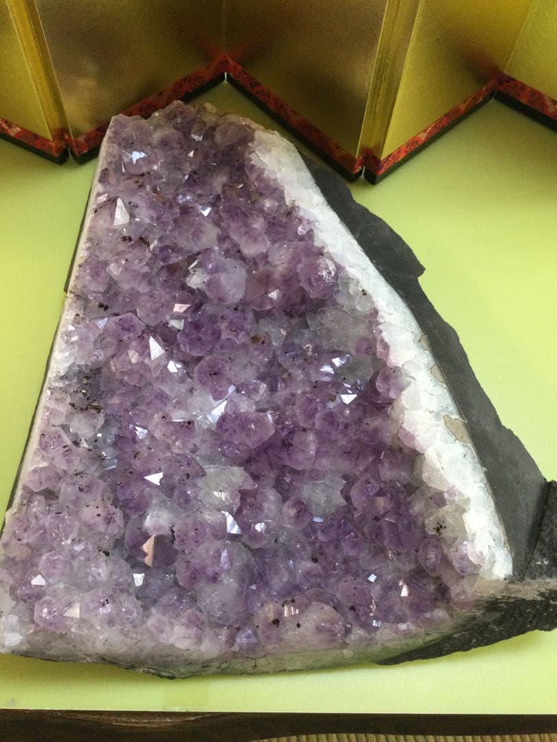 アメジストクラスター原石　アメジストクラスター　　観賞石