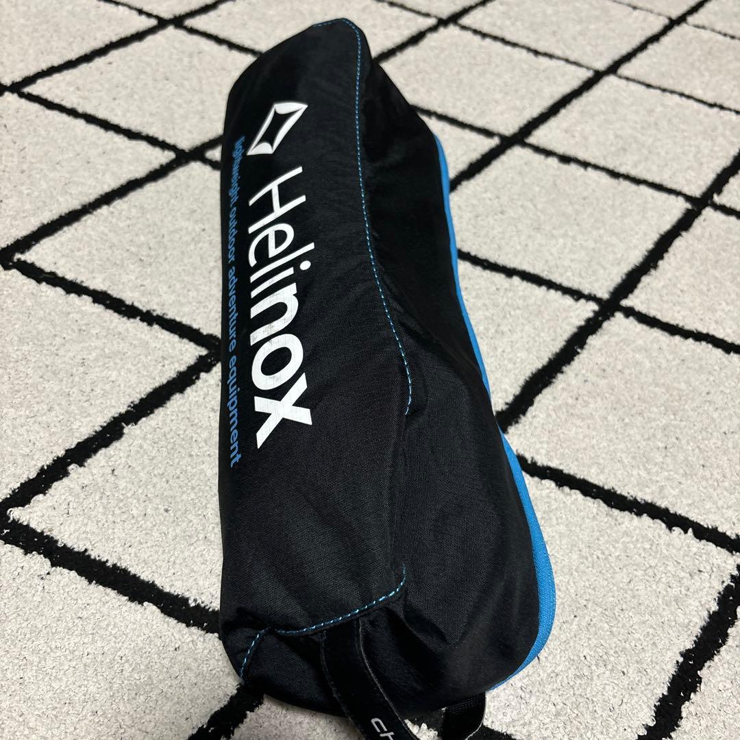 ヘリノックス　チェアーツー　美品　キャンプ　ソロキャン　軽量