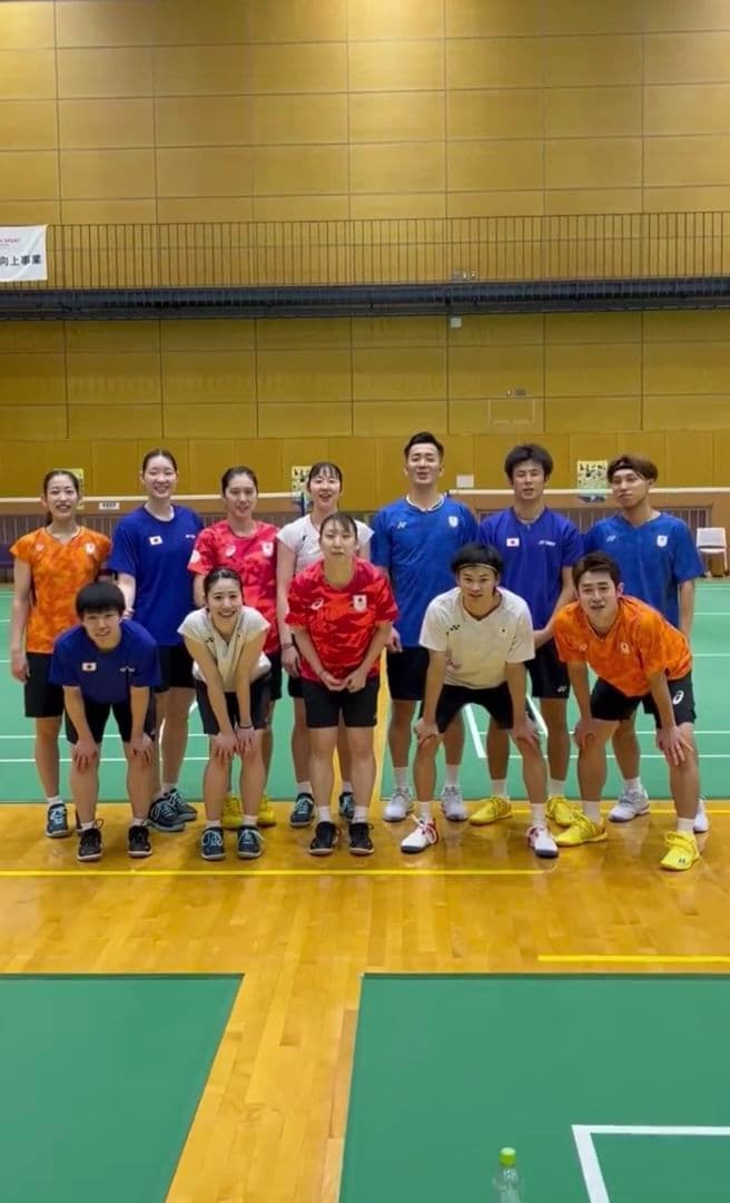 YONEX日本代表選手支給品桃田賢斗NTT練習ウェア15027BirdJapan