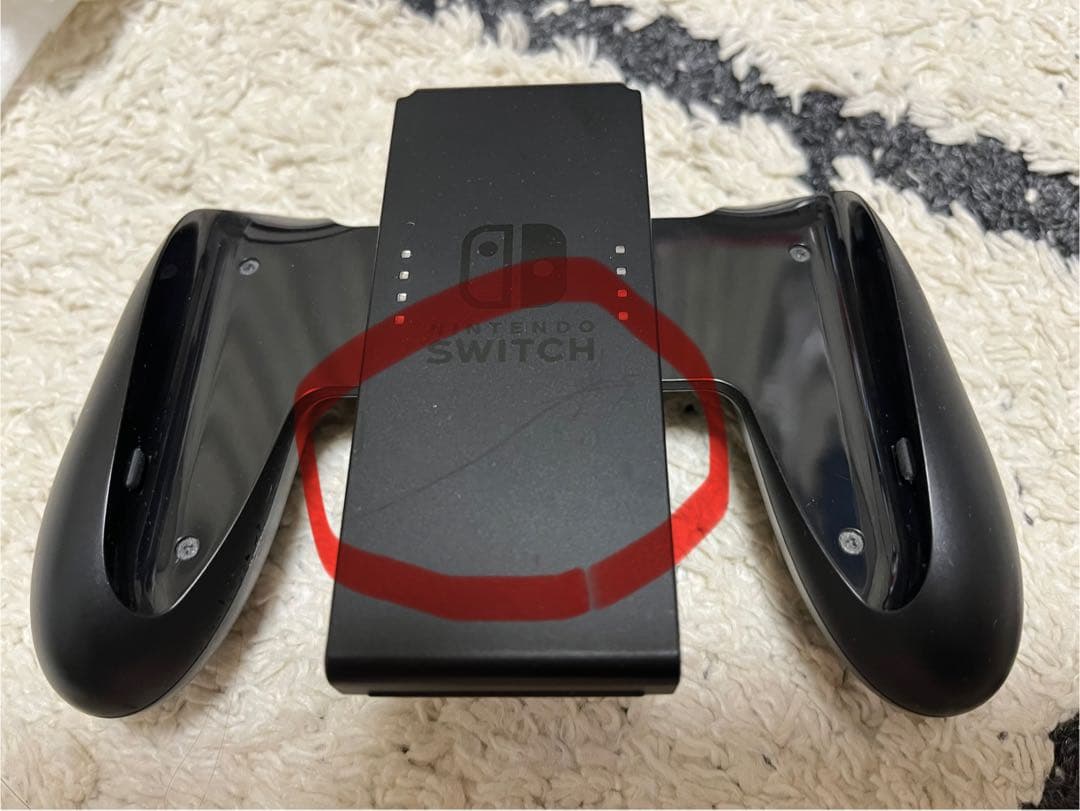 【動作不良あり】Nintendo Switch 本体 パープル/オレンジ