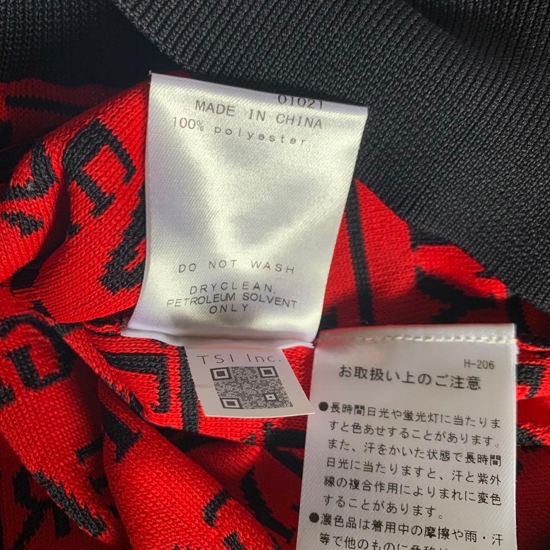 パーリーゲイツ光栓50 メゾンロゴ柄 セーターサイズ5