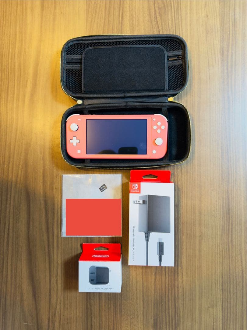 Nintendo Switch lite本体　豪華純正品アクセサリーセット