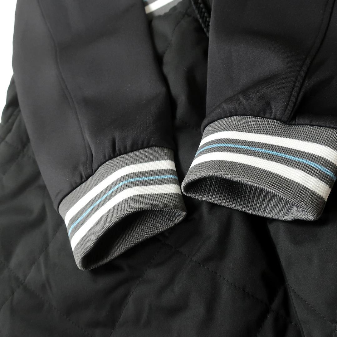 FILA GOLF　異素材ミックス ジャージワンピース 中綿キルトスカート