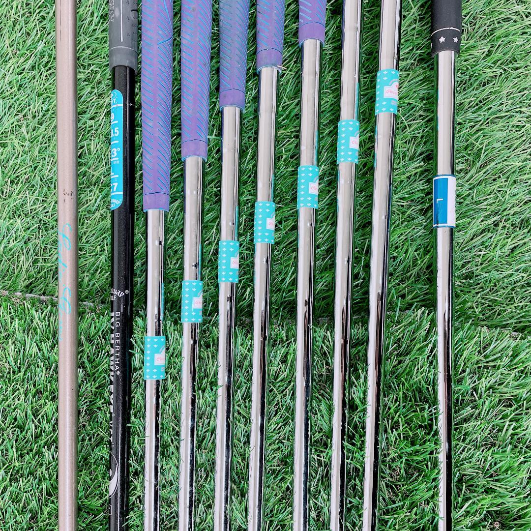 キャロウェイ入り レディース 初心者 ゴルフクラブ フルセット D2880