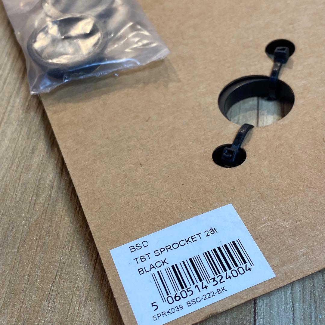 未使用　BSD TBT SPROCKET　28T　BMXスプロケット