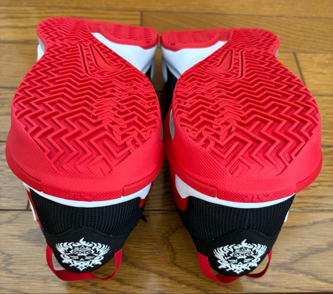 新品同様　Nike LeBron Witness 7 レブロン　バッシュ　赤　黒