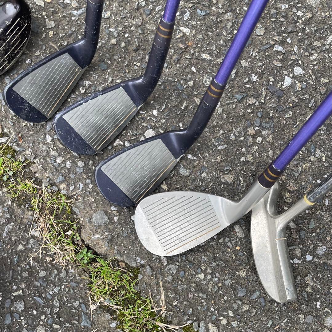 【56】-0010レディース ゴルフクラブセット バッグ付き