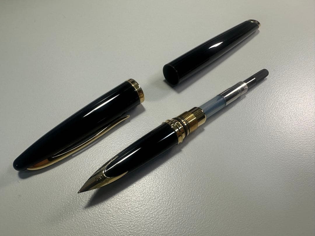 ウォーターマン万年筆 カレンGT 18K Fニブ　細字