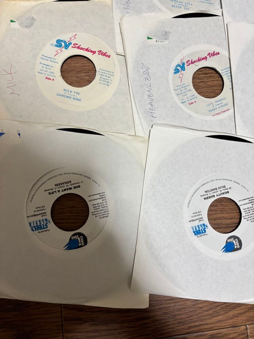 レゲエレコード　まとめ売り　80年 90年