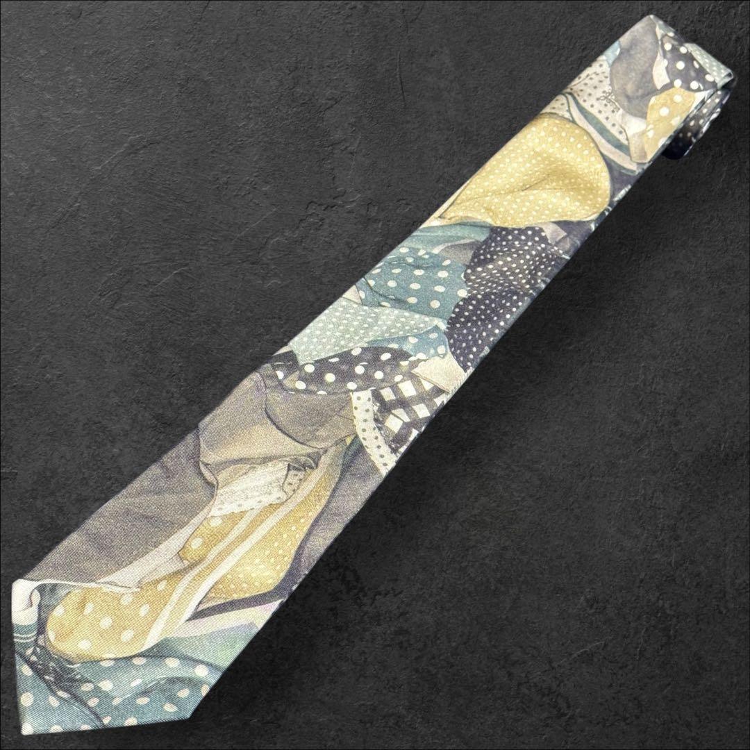 Paul Smith Collection 総柄 アートデザイン ネクタイ
