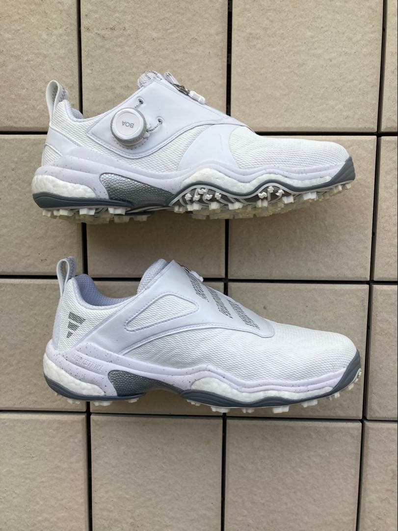 【美品】アディダス コードカオス25 BOA ホワイト 25.5cm コース1回