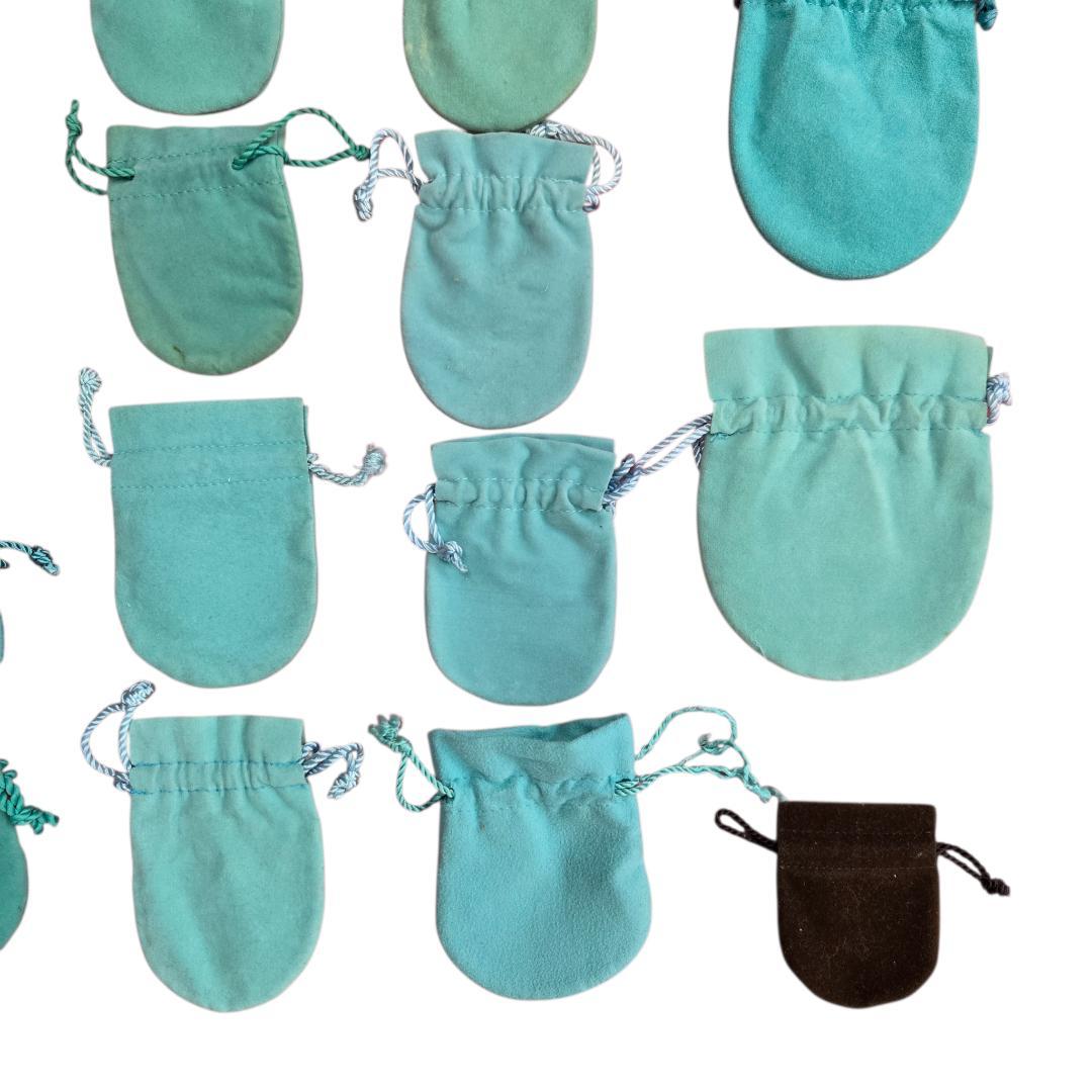 TIFFANY 純正 保存袋 巾着 ポーチ 26点 まとめ売り 大量 ネックレス