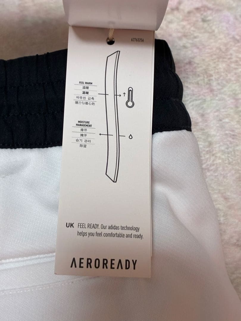 M アディダスゴルフ 上下set 背面ビッグロゴ フーディ＆ サイドロゴスカート