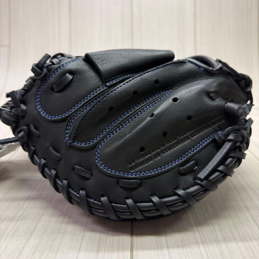 ミズノ　ジュニア軟式用ウィルドライブ ブルー　キャッチャーミット　右投げ　新品