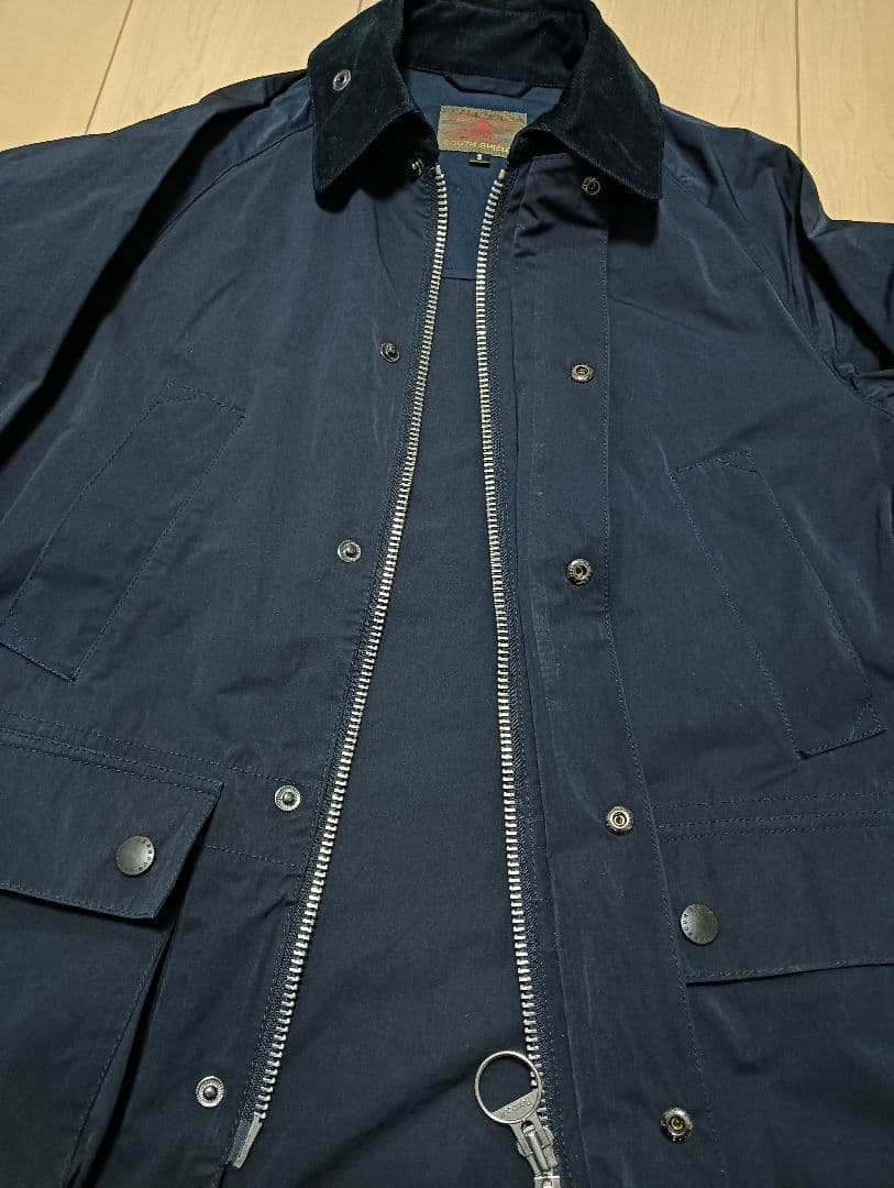 BARBOUR BEACON BRAND ジャケット Sサイズ ネイビー