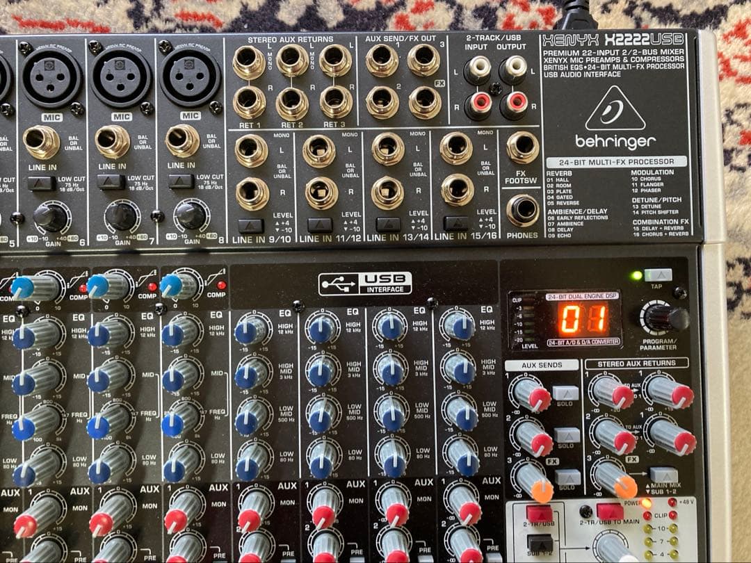 ベリンガーX2222USB　中古・美品