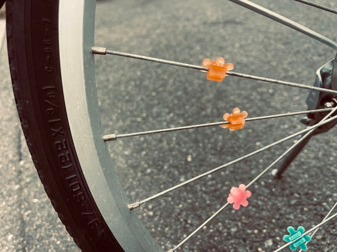 ブリヂストンの女の子向けジュニアサイクル「エコパル」22インチ（ミントカラー）