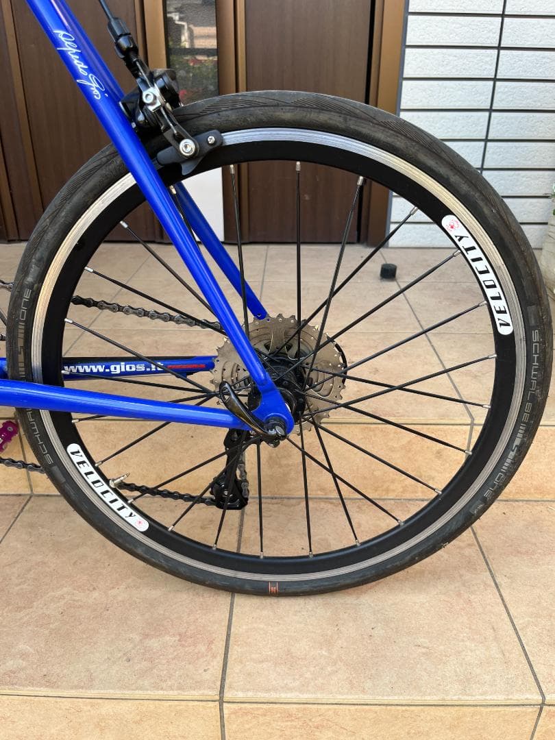 GIOS／PANTO／ミニベロ／20インチ／カスタム／クロモリフレーム