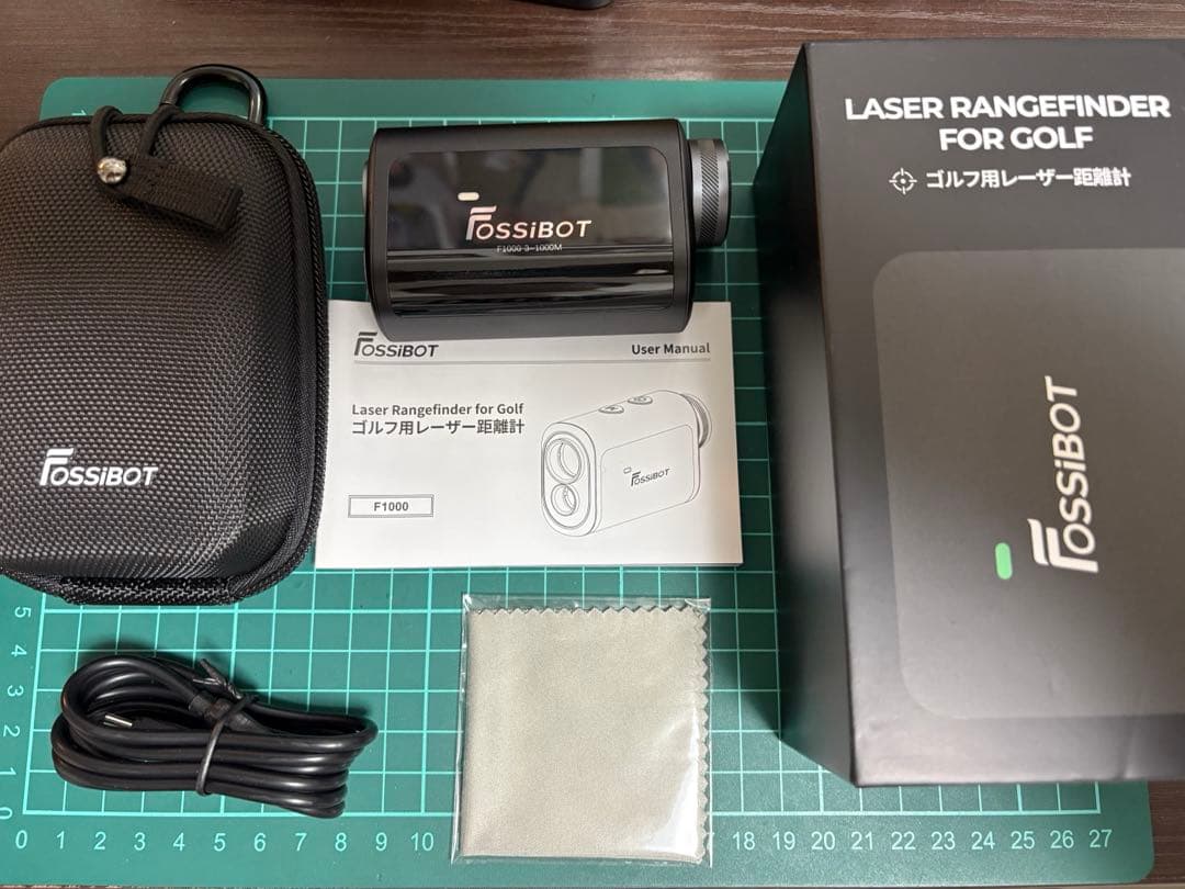 FOSSiBOT ゴルフ距離計 F1000 ブラック